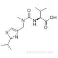 (S) -2- (3 - ((2-İzopropiltiyazol-4-il) metil) -3-metilüreido) -3-metilbütanoik asit CAS 154212-61-0